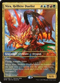 Nira, Hellkite Duelist [Unique and Miscellaneous Promos] | Nerdhalla Games