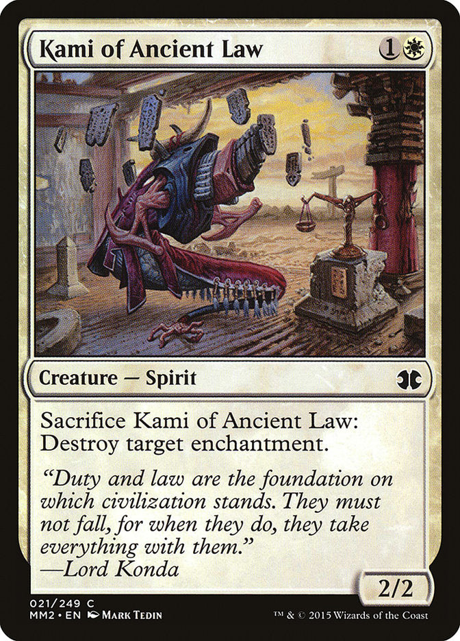 Kami of Ancient Law [Modern Masters 2015] | Nerdhalla Games