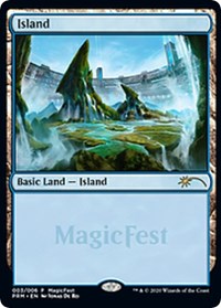 Island (2020) [MagicFest Cards] | Nerdhalla Games