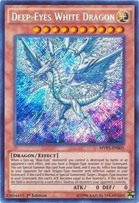 Deep-Eyes White Dragon [MVP1-ENS05] Secret Rare | Nerdhalla Games