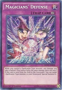 Magicians' Defense [MVP1-ENS28] Secret Rare | Nerdhalla Games