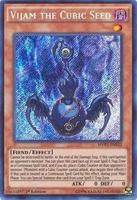 Vijam the Cubic Seed [MVP1-ENS32] Secret Rare | Nerdhalla Games