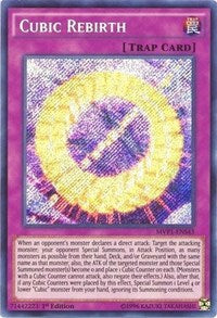 Cubic Rebirth [MVP1-ENS43] Secret Rare | Nerdhalla Games