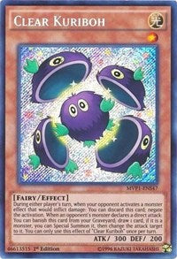 Clear Kuriboh [MVP1-ENS47] Secret Rare | Nerdhalla Games