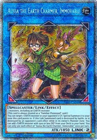 Aussa the Earth Charmer, Immovable (Starlight Rare) [IGAS-EN048] Starlight Rare | Nerdhalla Games