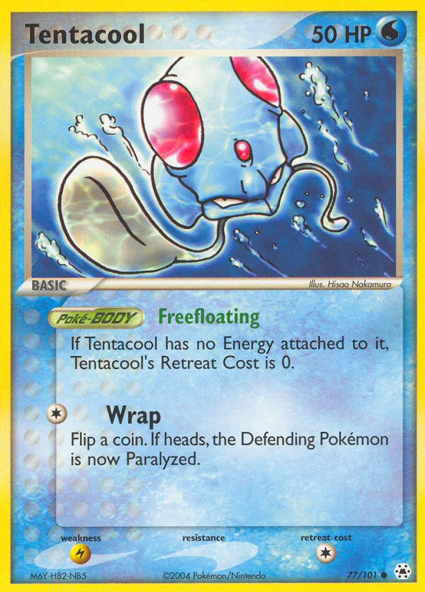 Tentacool (77/101) [EX: Hidden Legends] | Nerdhalla Games