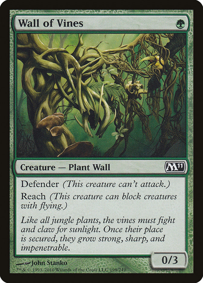 Wall of Vines [Magic 2011] | Nerdhalla Games