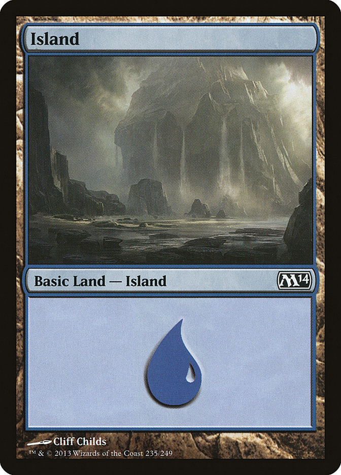 Island (235) [Magic 2014] | Nerdhalla Games