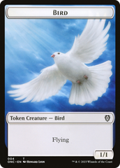 Bird // Cat Double-Sided Token [Phyrexia: All Will Be One Commander Tokens] | Nerdhalla Games