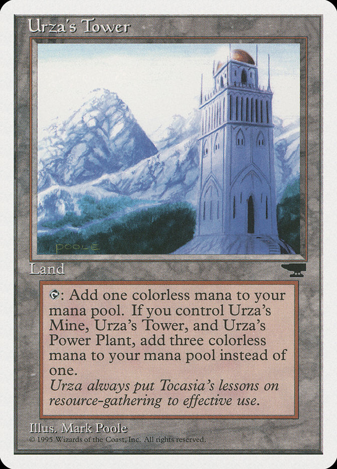 Urza's Tower (Mountains) [Chronicles] | Nerdhalla Games