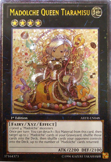 Madolche Queen Tiaramisu (UTR) [ABYR-EN048] Ultimate Rare | Nerdhalla Games