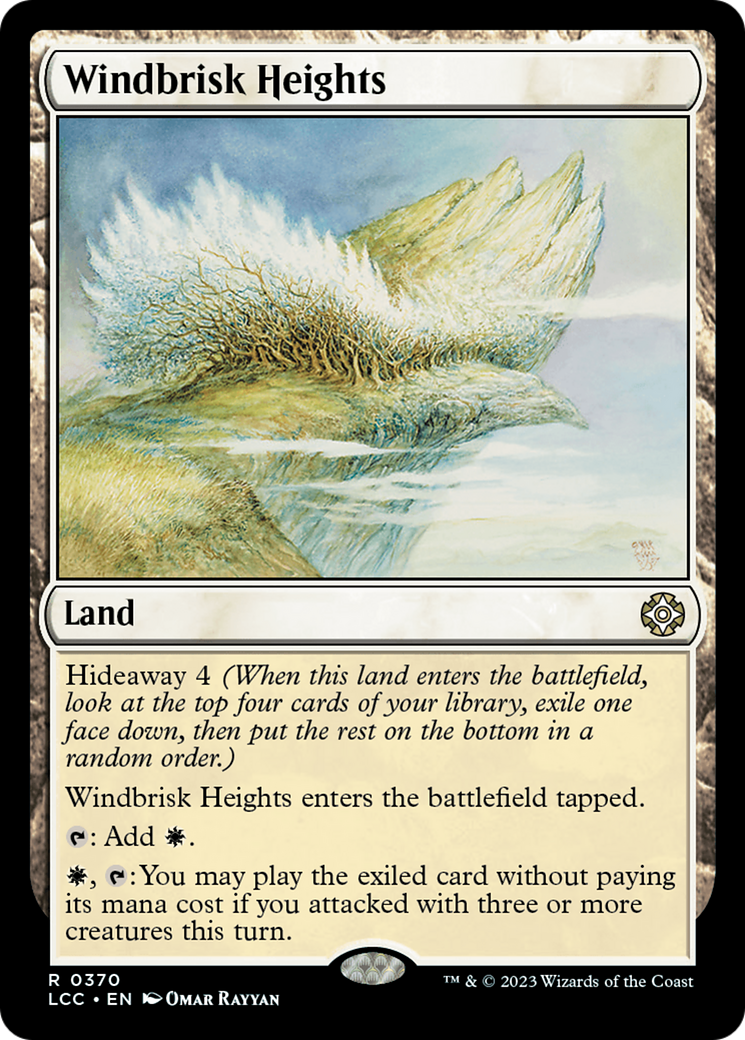 Windbrisk Heights [The Lost Caverns of Ixalan Commander] | Nerdhalla Games