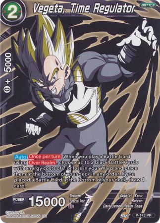 Vegeta, Time Regulator (Alternate Art) [P-142] | Nerdhalla Games