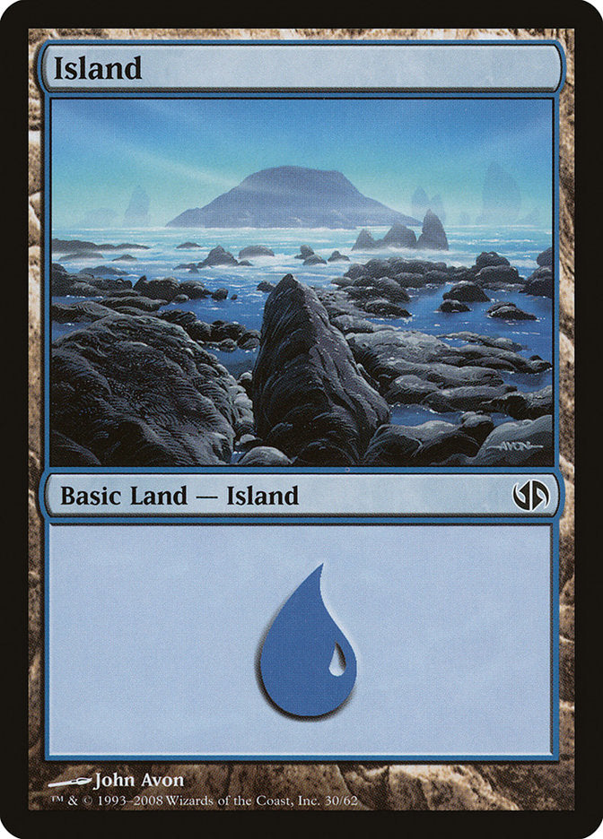 Island (30) [Duel Decks: Jace vs. Chandra] | Nerdhalla Games