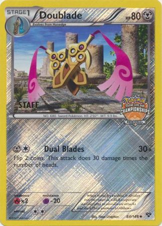 Doublade (84/146) (Regional Championship Promo Staff) [XY: Base Set] | Nerdhalla Games