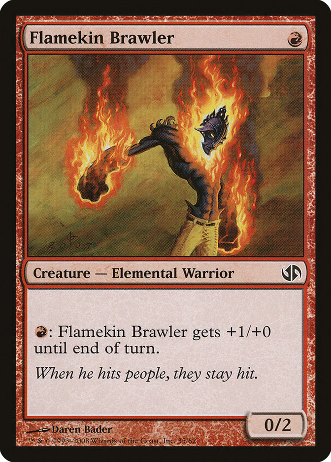 Flamekin Brawler [Duel Decks: Jace vs. Chandra] | Nerdhalla Games