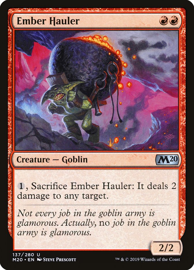 Ember Hauler [Core Set 2020] | Nerdhalla Games