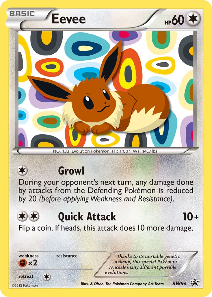 Eevee (BW94) [Black & White: Black Star Promos] | Nerdhalla Games