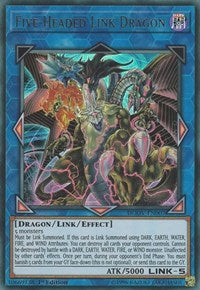 Five-Headed Link Dragon [DUOV-EN007] Ultra Rare | Nerdhalla Games