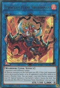 Ferocious Flame Swordsman [DUOV-EN032] Ultra Rare | Nerdhalla Games