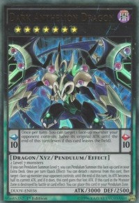 Dark Anthelion Dragon [DUOV-EN036] Ultra Rare | Nerdhalla Games