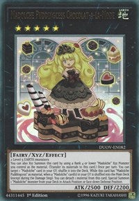 Madolche Puddingcess Chocolat-a-la-Mode [DUOV-EN082] Ultra Rare | Nerdhalla Games