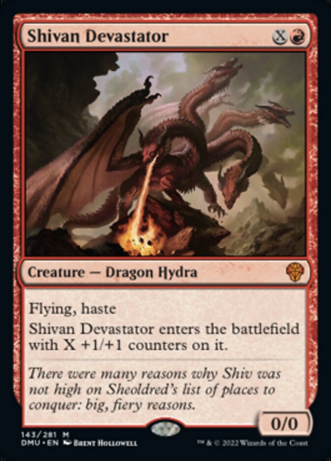 Shivan Devastator [Dominaria United] | Nerdhalla Games