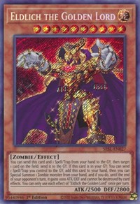 Eldlich the Golden Lord [SESL-EN027] Secret Rare | Nerdhalla Games