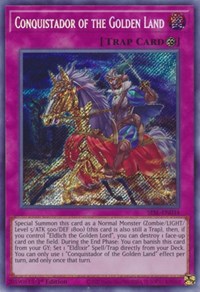 Conquistador of the Golden Land [SESL-EN034] Secret Rare | Nerdhalla Games