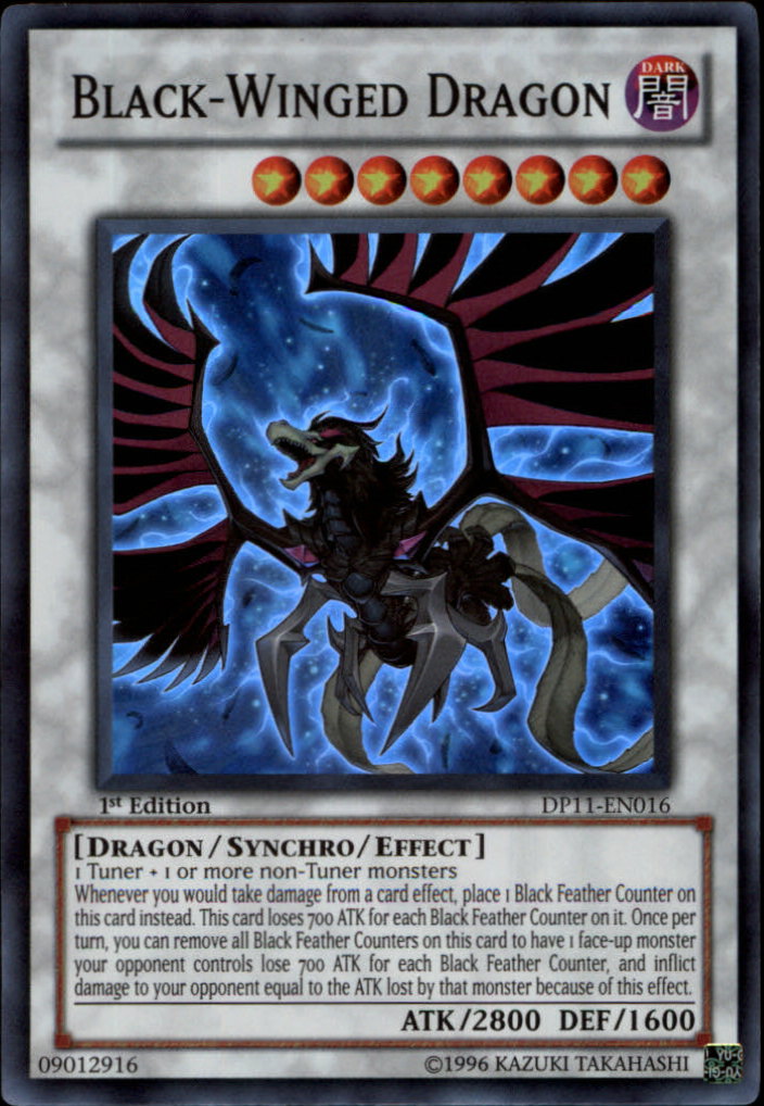 Black-Winged Dragon [DP11-EN016] Super Rare | Nerdhalla Games