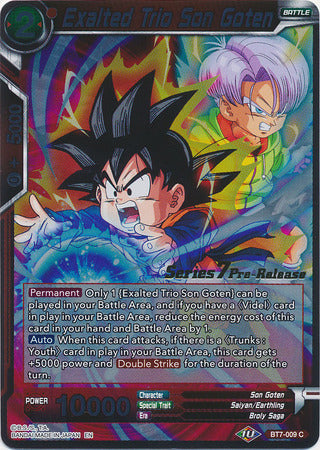 Exalted Trio Son Goten [BT7-009_PR] | Nerdhalla Games