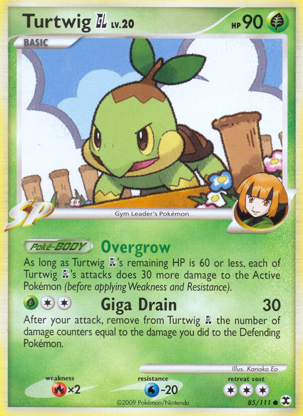 Turtwig GL (85/111) [Platinum: Rising Rivals] | Nerdhalla Games