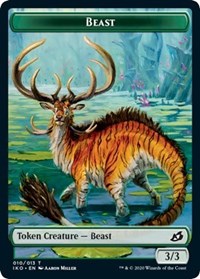 Beast Token [Ikoria: Lair of Behemoths] | Nerdhalla Games