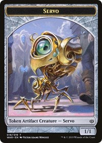 Servo // Dragon Double-sided Token (Challenger 2020) [Unique and Miscellaneous Promos] | Nerdhalla Games