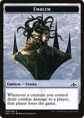 Vraska Emblem // Human Double-sided Token (Challenger 2020) [Unique and Miscellaneous Promos] | Nerdhalla Games