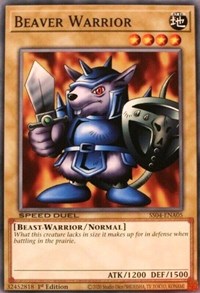 Beaver Warrior [SS04-ENA05] Unconfirmed | Nerdhalla Games