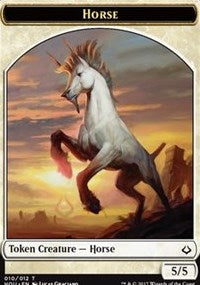 Horse // Zombie Double-sided Token [Hour of Devastation Tokens] | Nerdhalla Games