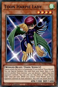 Toon Harpie Lady [TOCH-EN002] Super Rare | Nerdhalla Games