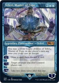 Teferi, Master of Time (Showcase) (292) [Core Set 2021] | Nerdhalla Games