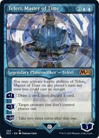 Teferi, Master of Time (Showcase) (293) [Core Set 2021] | Nerdhalla Games