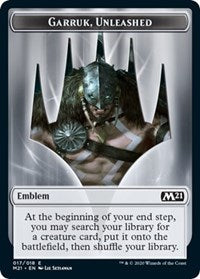 Emblem - Garruk, Unleashed [Core Set 2021] | Nerdhalla Games