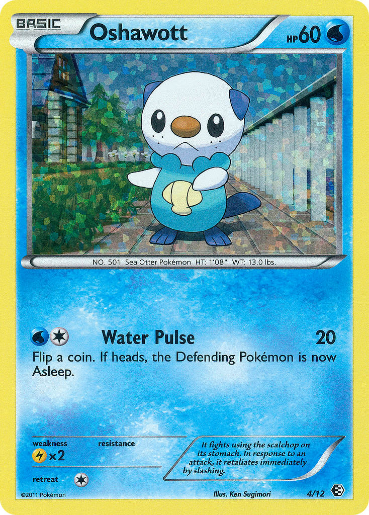 Oshawott (4/12) [McDonald's Promos: 2011 Collection] | Nerdhalla Games