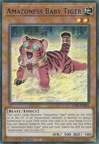 Amazoness Baby Tiger (Blue) [LDS1-EN023] Ultra Rare | Nerdhalla Games