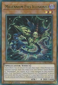 Millennium-Eyes Illusionist (Green) [LDS1-EN045] Ultra Rare | Nerdhalla Games