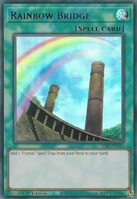 Rainbow Bridge (Blue) [LDS1-EN111] Ultra Rare | Nerdhalla Games