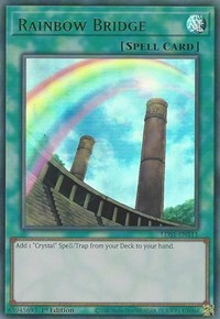 Rainbow Bridge (Green) [LDS1-EN111] Ultra Rare | Nerdhalla Games