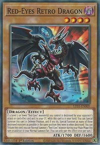 Red-Eyes Retro Dragon [LDS1-EN009] Common | Nerdhalla Games