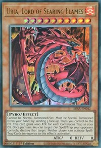 Uria, Lord of Searing Flames [SDSA-EN042] Ultra Rare | Nerdhalla Games