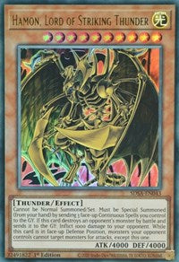 Hamon, Lord of Striking Thunder [SDSA-EN043] Ultra Rare | Nerdhalla Games