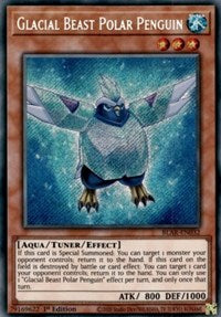 Glacial Beast Polar Penguin [BLAR-EN032] Secret Rare | Nerdhalla Games